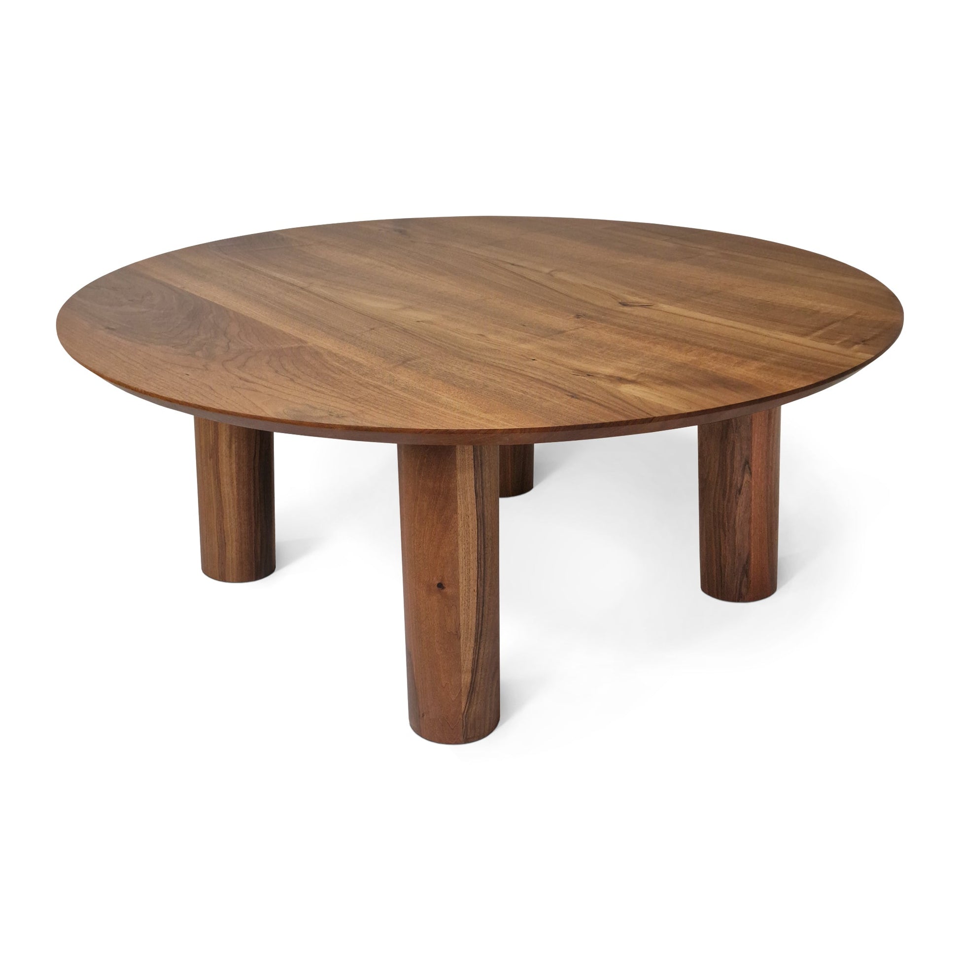 Ella Round Walnut Dining Table by S10Home