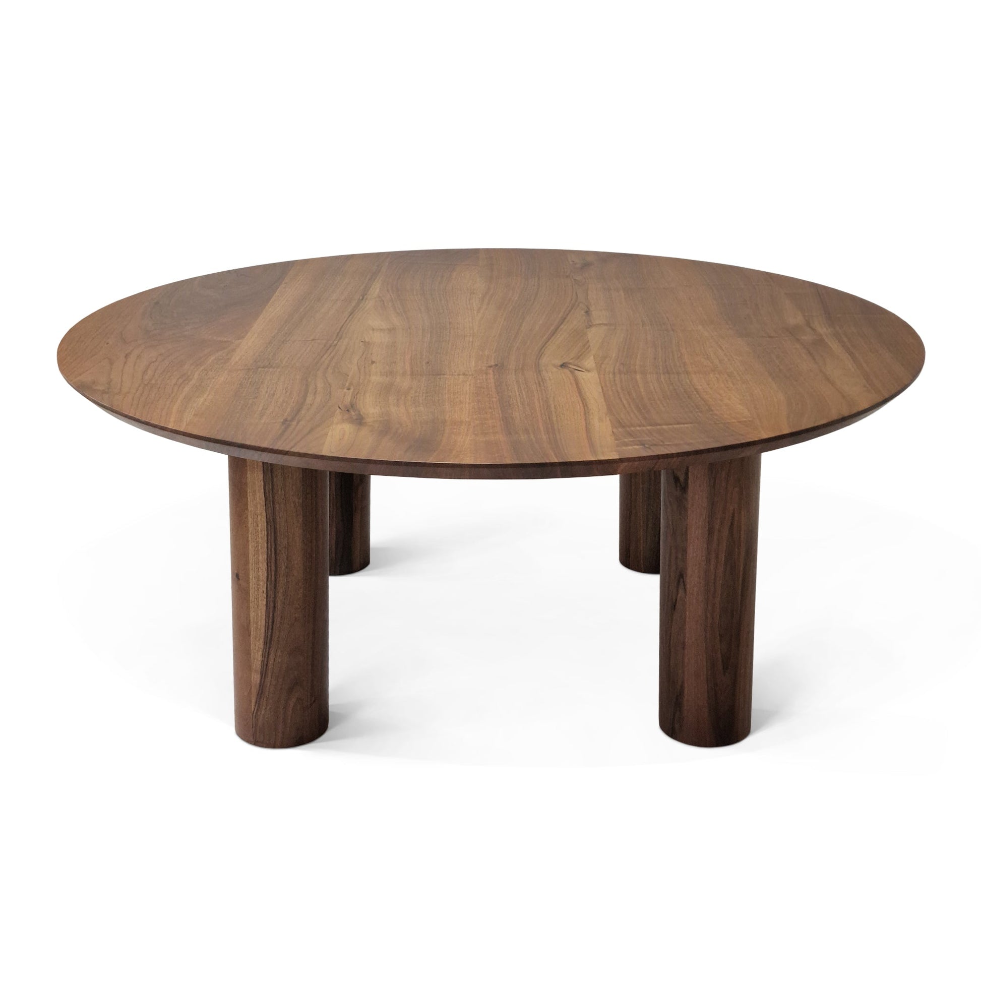 Ella Round Walnut Dining Table by S10Home
