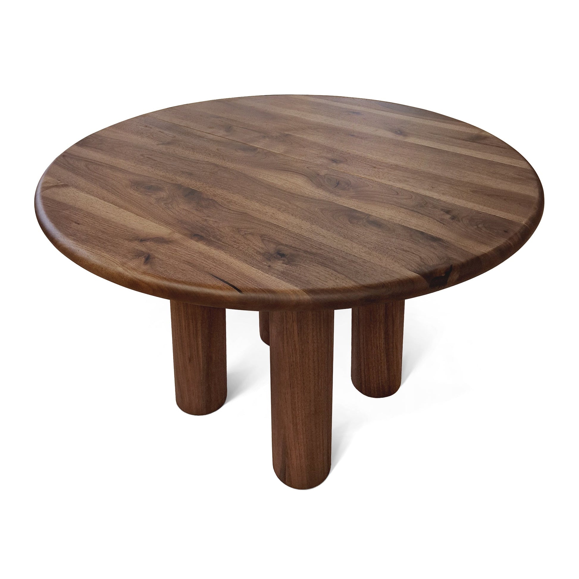 Ella Round Walnut Dining Table by S10Home