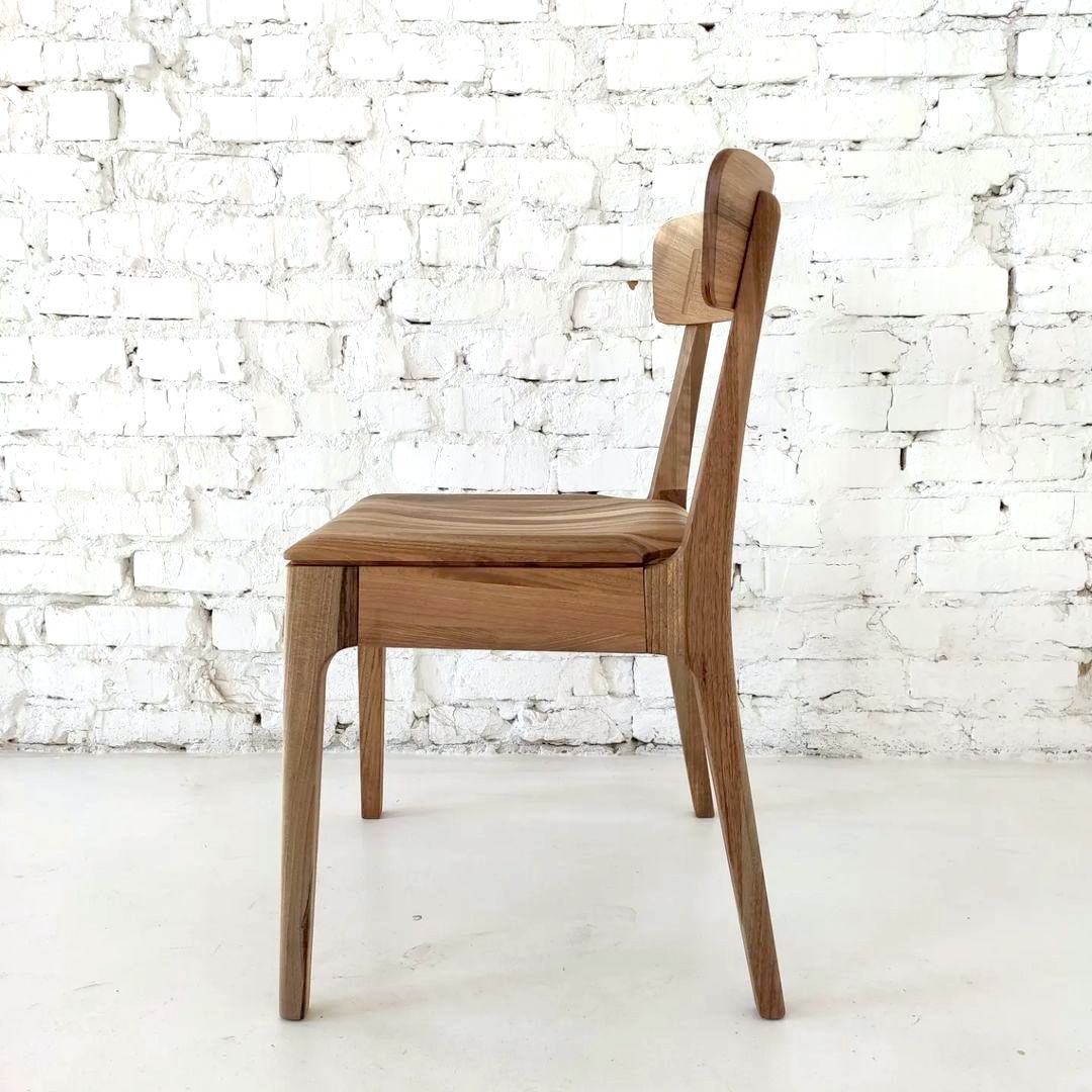 Cecilia Walnut Dining Chair by S10Home