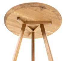 Round Oak Cafe Table by S10Home