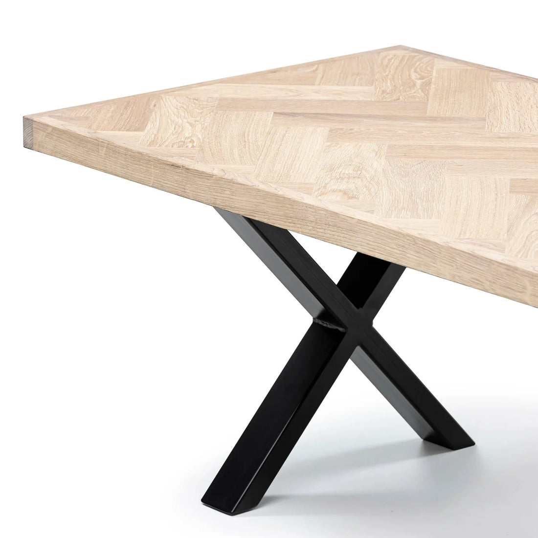 Cotton Herringbone Coffee Table 