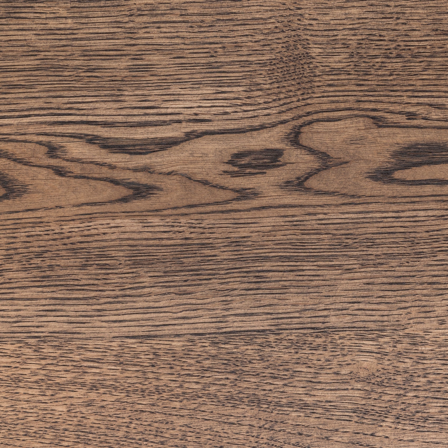 Round Oak Coffee Table, Chocolate - S10Home