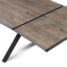 Eva Extending Dining Table in Charcoal Oak by S10Home