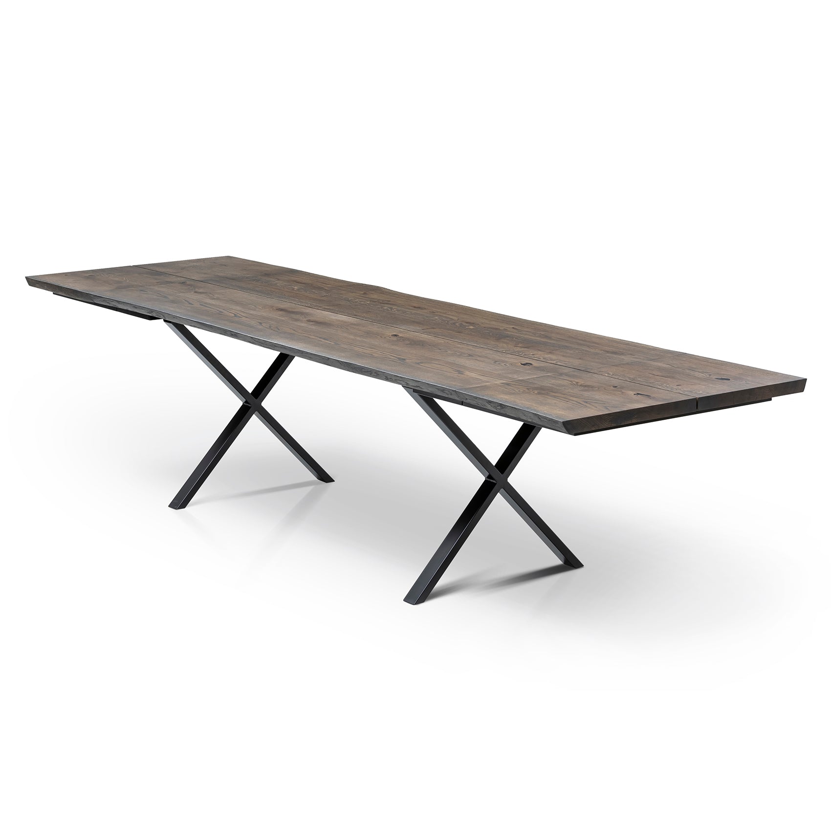 Eva Extending Dining Table in Charcoal Oak by S10Home