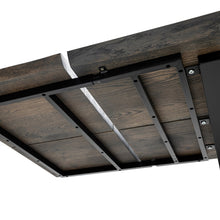 Eva Extending Dining Table in Charcoal Oak by S10Home