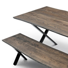 Eva Extending Dining Table in Charcoal Oak by S10Home