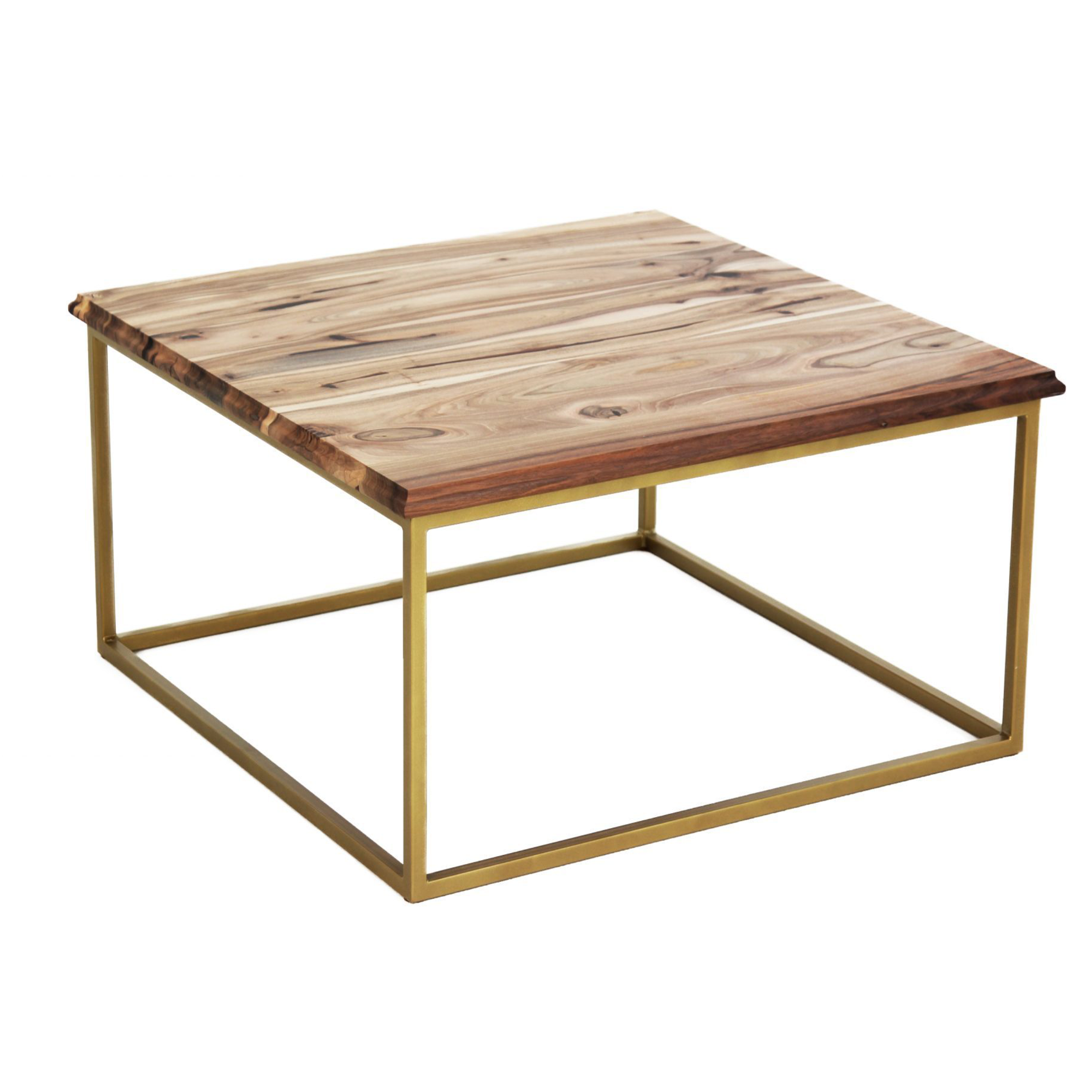 solid wood coffee table